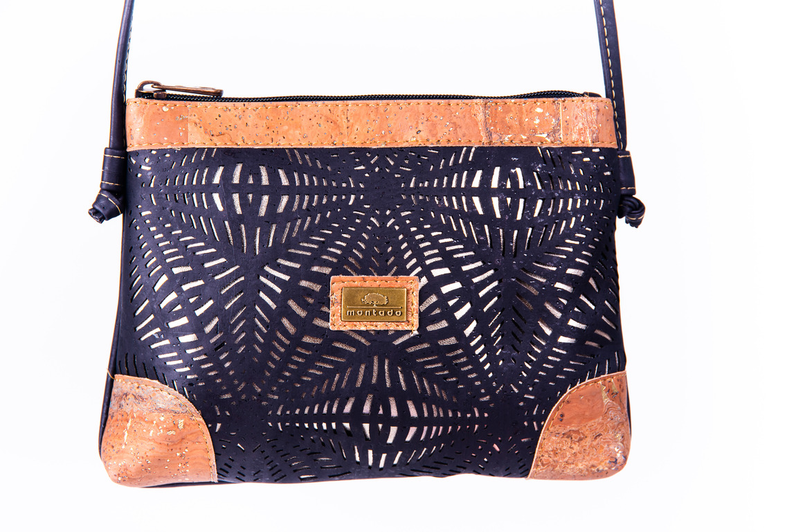 Сумка crossbody из пробки "Daisy" / 28,5 cm/Laser Collection