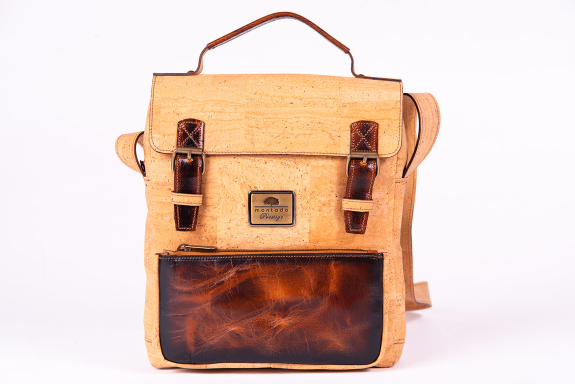 Сумка crossbody из пробки Oskar. Prestige Collection 