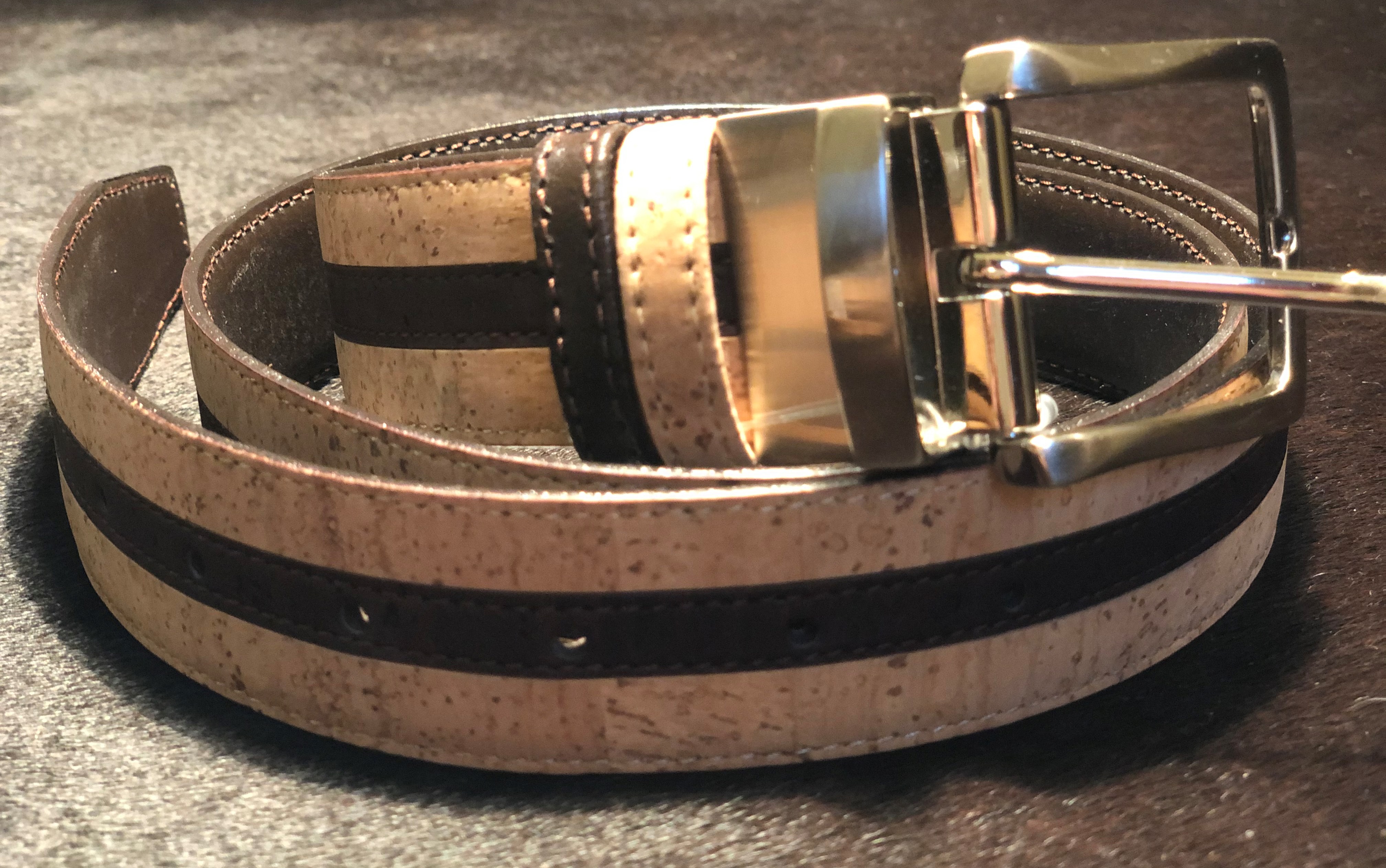 Ремень из пробки. Accessories